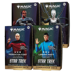 MTG: Star Trek Commander Collectors Edition (Set of 4)(Limit 1 per customer)